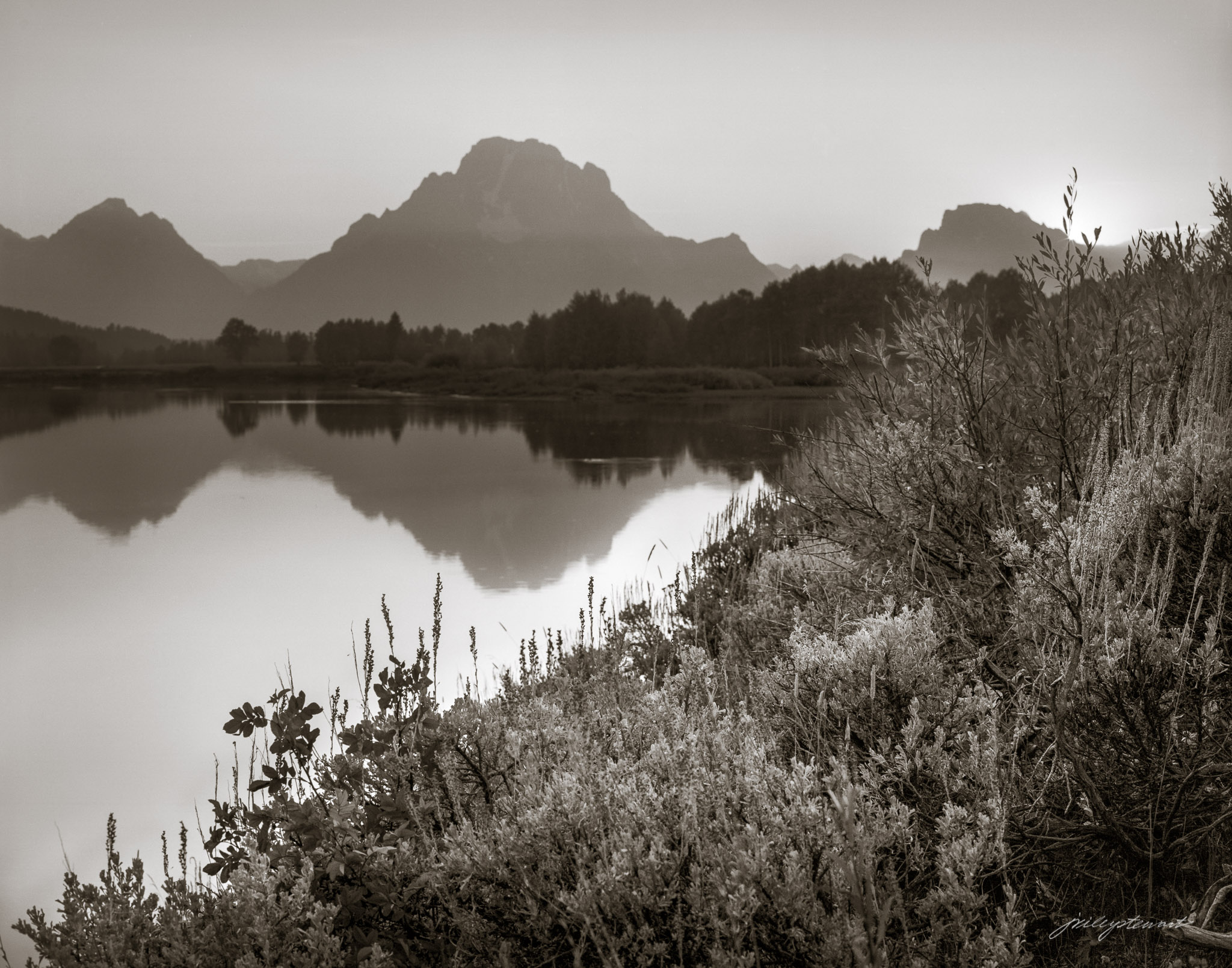 Last Light of Day, Grand Tetons